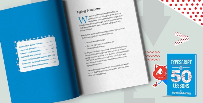 TypeScript in 50 lessons, inner preview